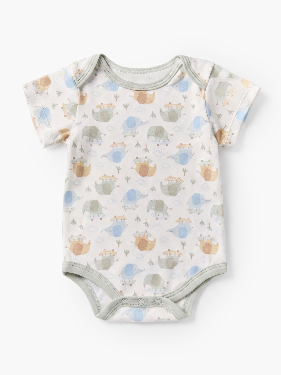 Set of 9 Clothing Gift Set with Elephant Print