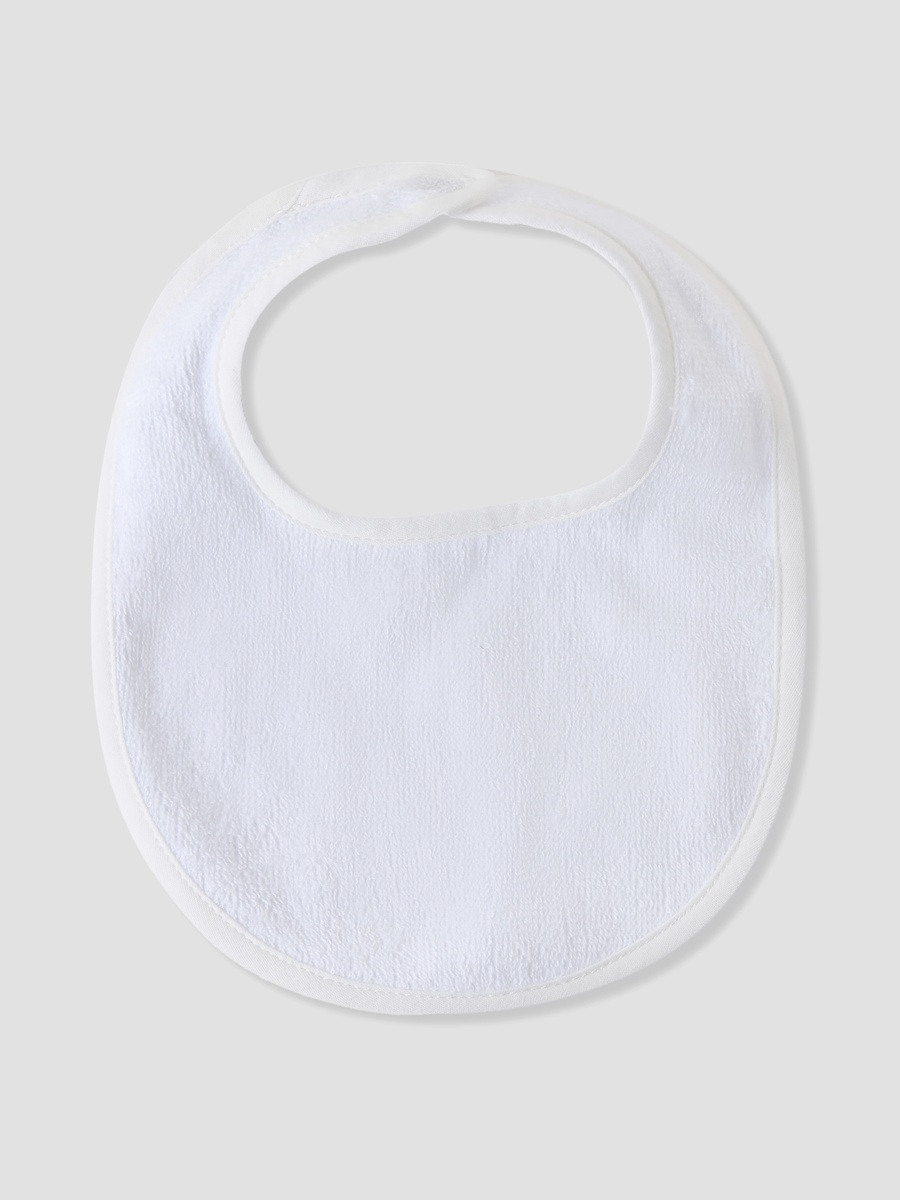 Pack of 10 Baby Bib with Snap Button Closure