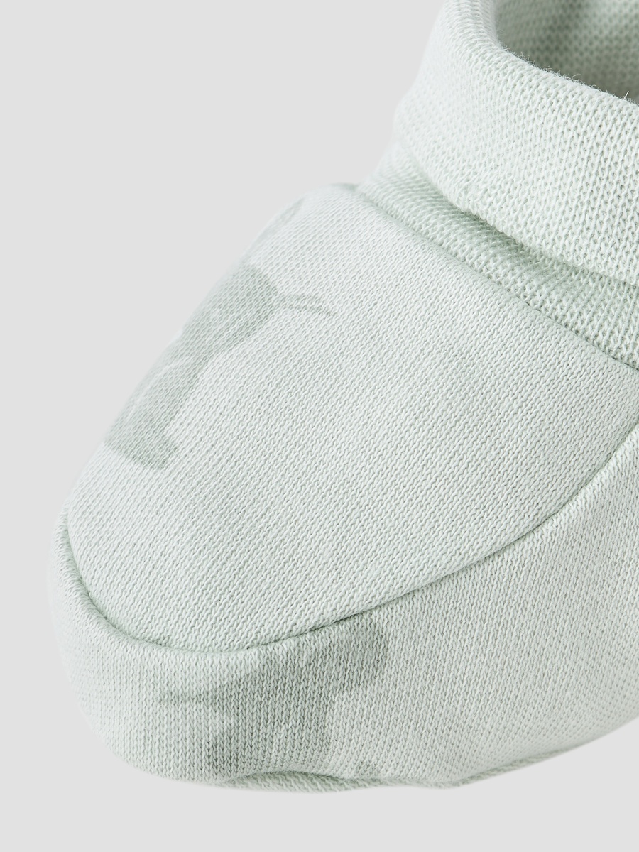 Pack of 2 Booties with Embroidery and Print
