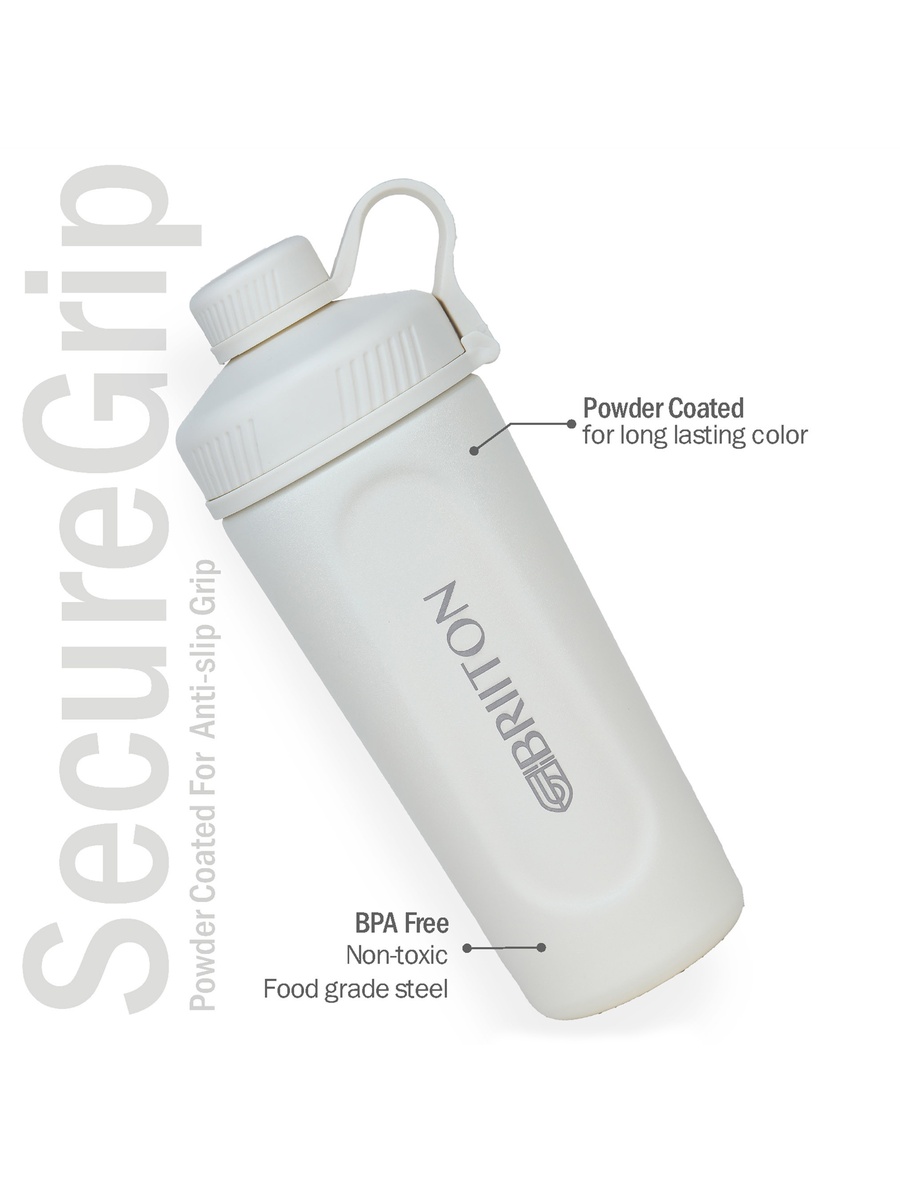 Logo Print Insulated Stainless Steel Water Bottle - 650 ml