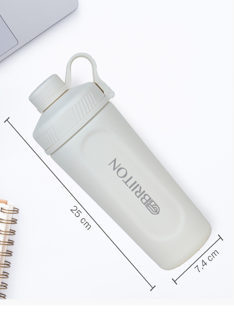 Logo Print Insulated Stainless Steel Water Bottle - 650 ml