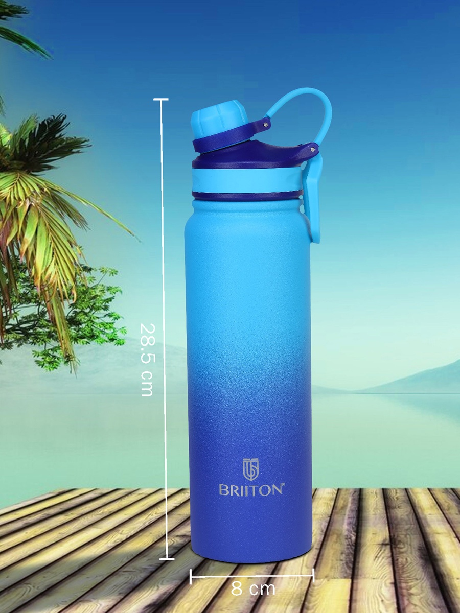 Double Wall Stainless Steel Insulated Water Bottle - 800 ml