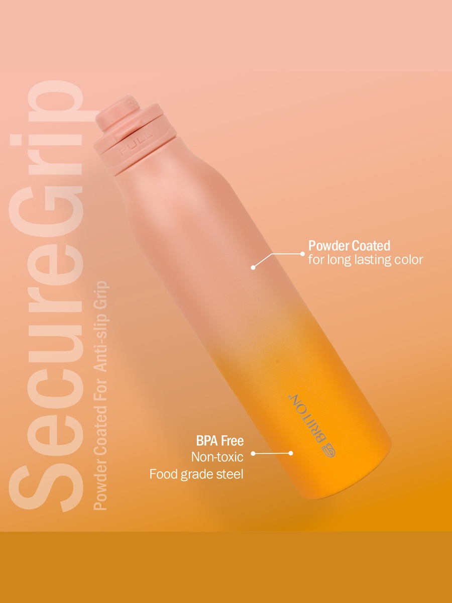 Ombre Double Wall Stainless Steel Insulated Water Bottle - 750 ml