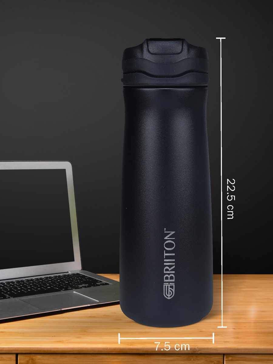 Solid Double Wall Stainless Steel Insulated Water Bottle - 600 ml