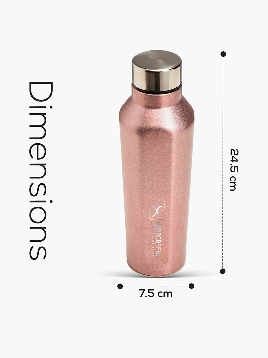 Solid Stainless Steel Water Bottle - 800 ml
