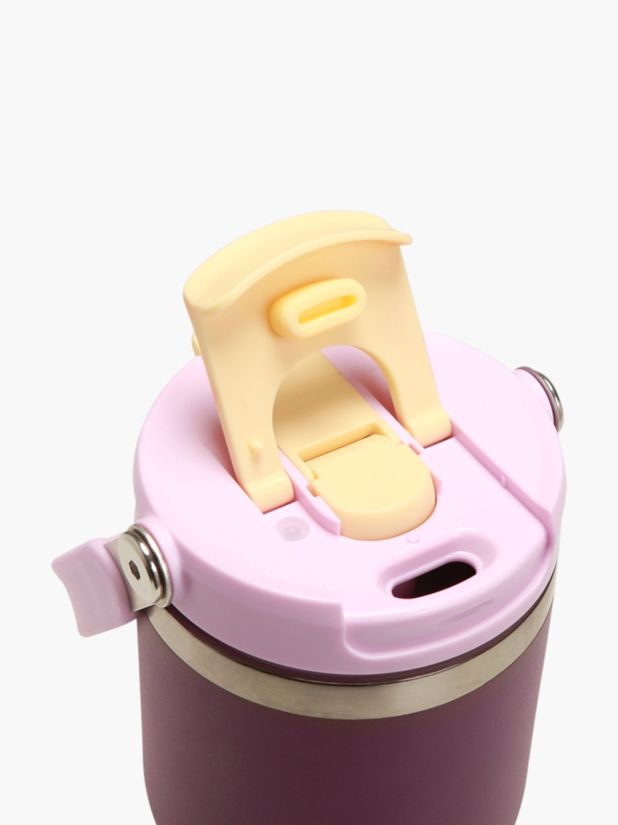 Solid Vacuum Insulated Tumbler with Handle - 500 ml