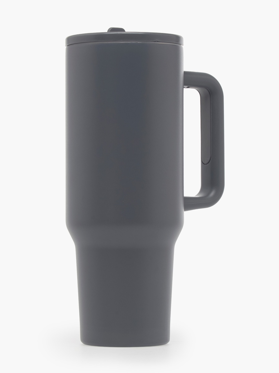 Solid Double Wall Stainless Steel Vacuum Tumbler - 1.2 L