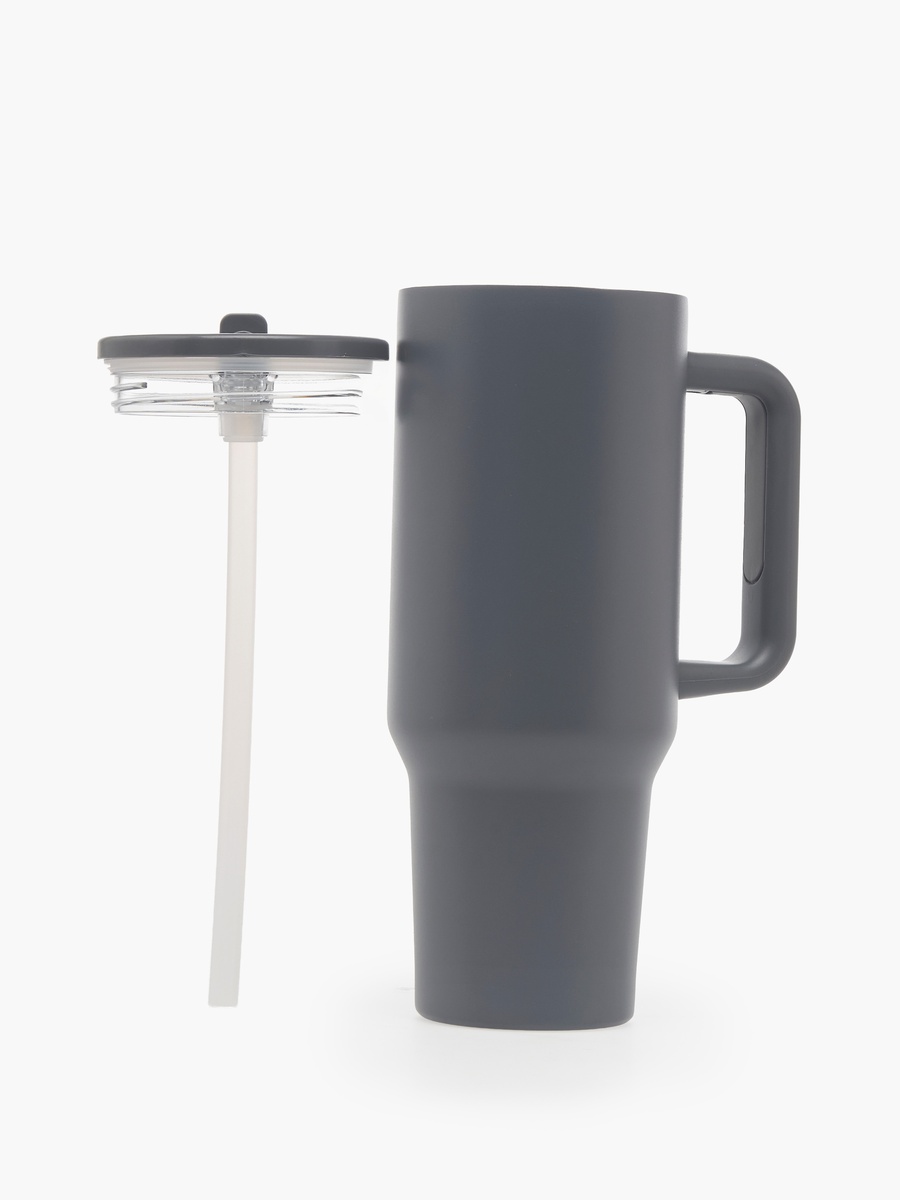 Solid Double Wall Stainless Steel Vacuum Tumbler - 1.2 L