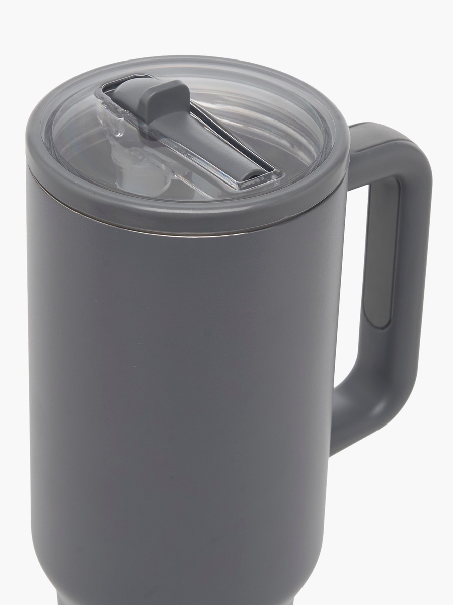Solid Double Wall Stainless Steel Vacuum Tumbler - 1.2 L