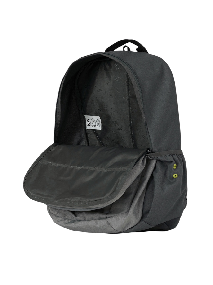 Wiki Printed Backpack with Adjustable Straps and Zip Closure - 23x23x47 cms