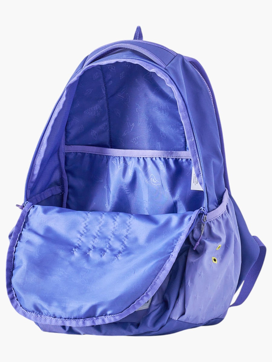 Wiki Printed School Backpack with Coin Pouch - 23x23x44 cms