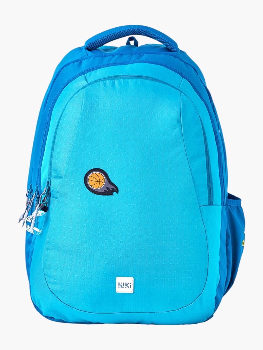 Wiki Printed School Backpack with Adjustable Shoulder Straps - 28x28x50 cms