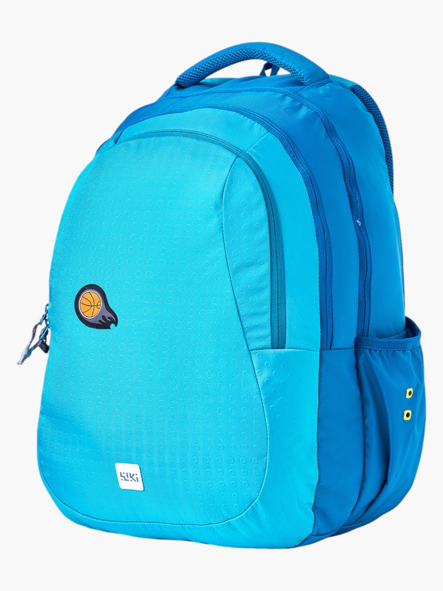Wiki Printed School Backpack with Adjustable Shoulder Straps - 28x28x50 cms