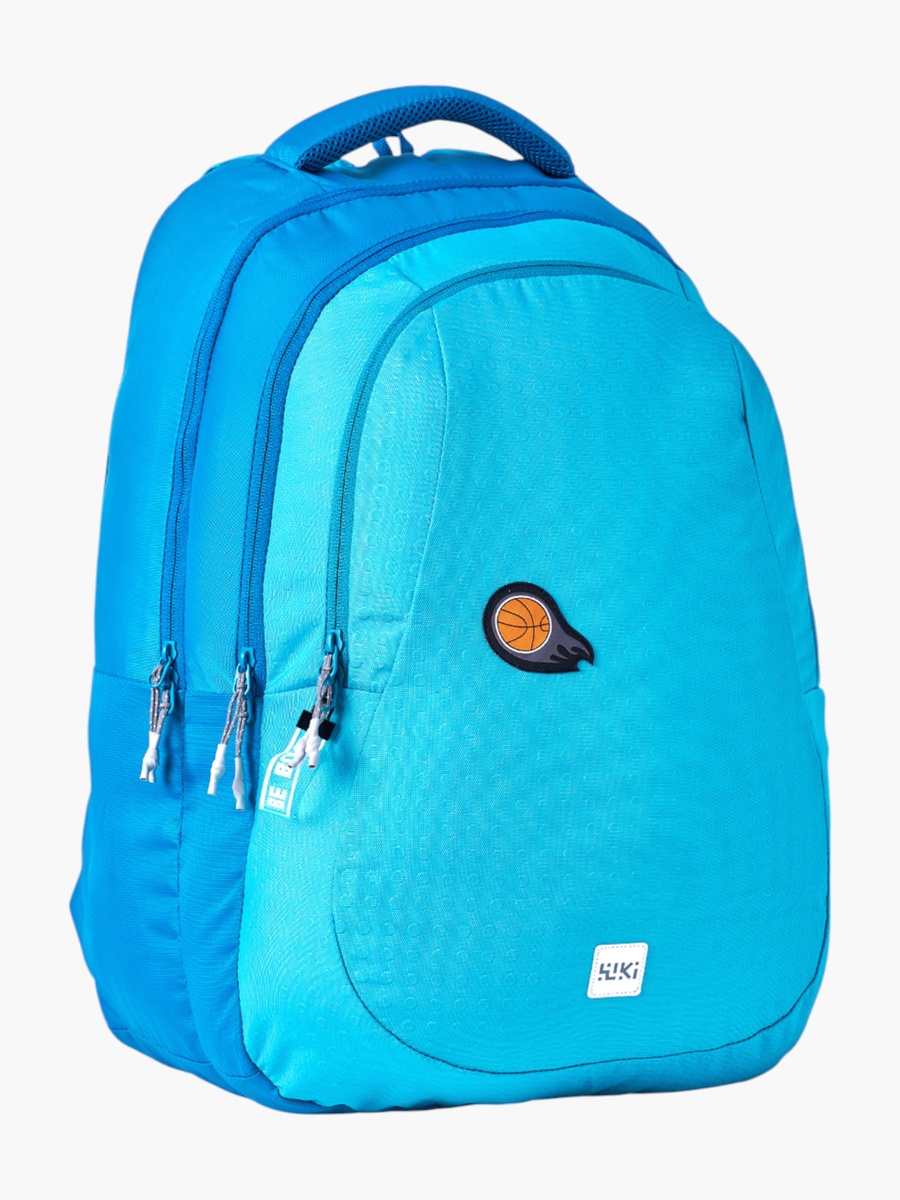 Wiki Printed School Backpack with Adjustable Shoulder Straps - 28x28x50 cms