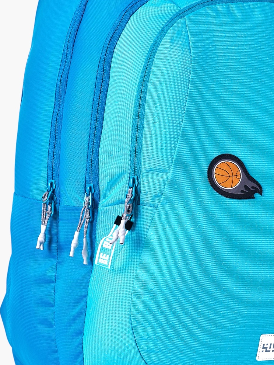 Wiki Printed School Backpack with Adjustable Shoulder Straps - 28x28x50 cms