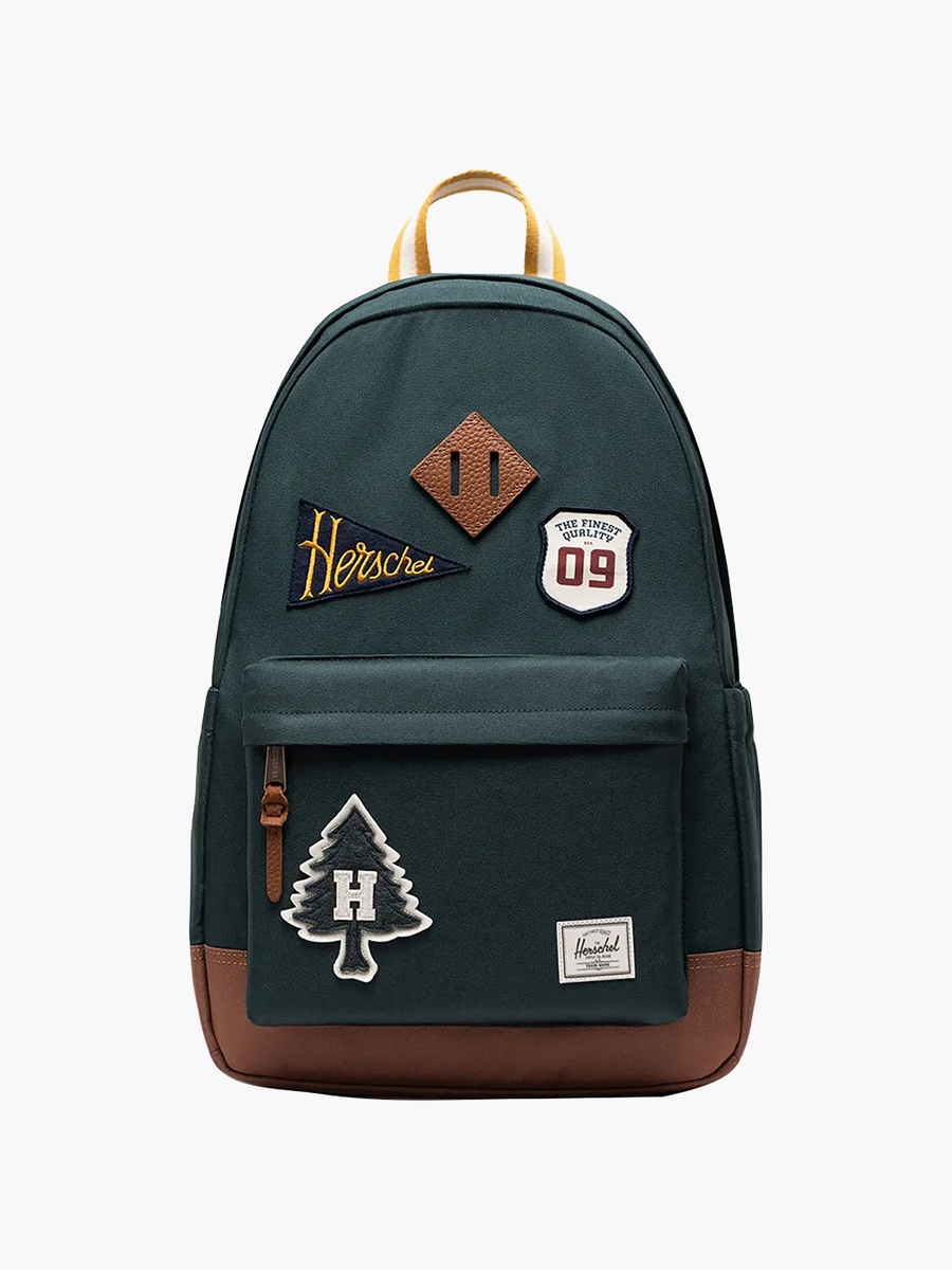 Patchwork Backpack with Laptop Compartment - 24 Litre