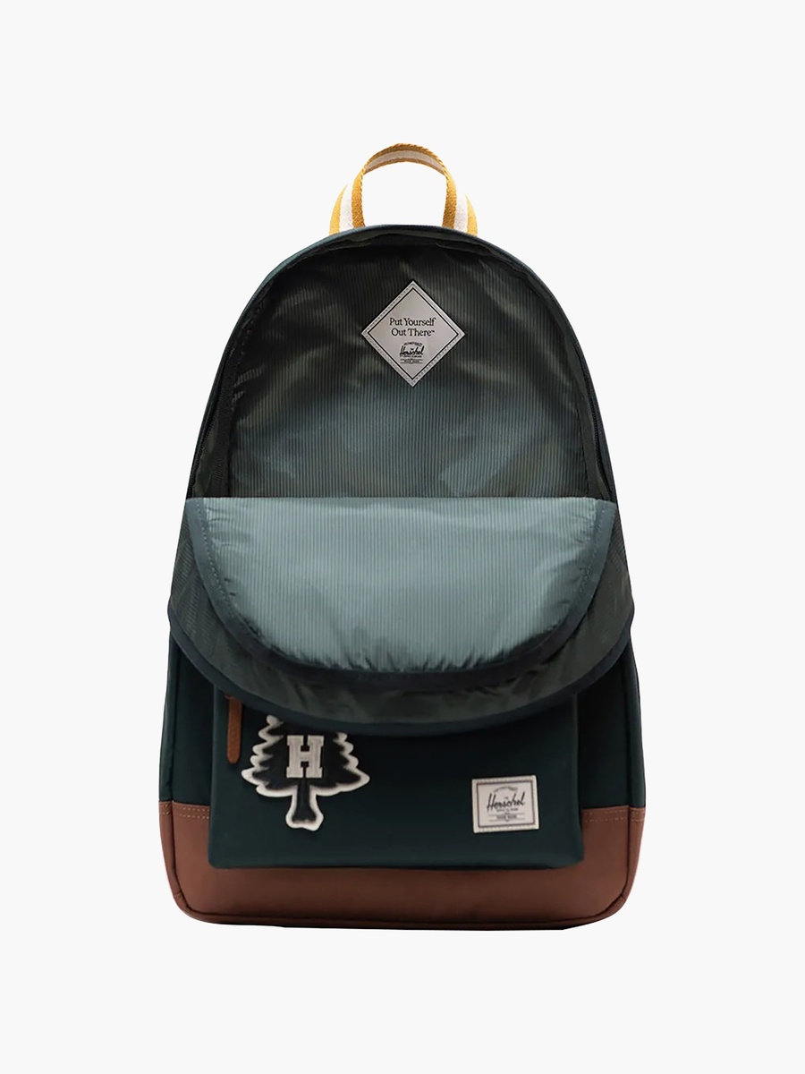 Patchwork Backpack with Laptop Compartment - 24 Litre
