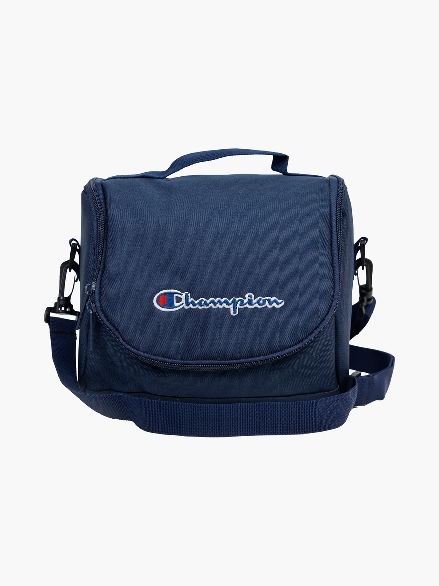 Script Lunch Bag with Top Carry Handle
