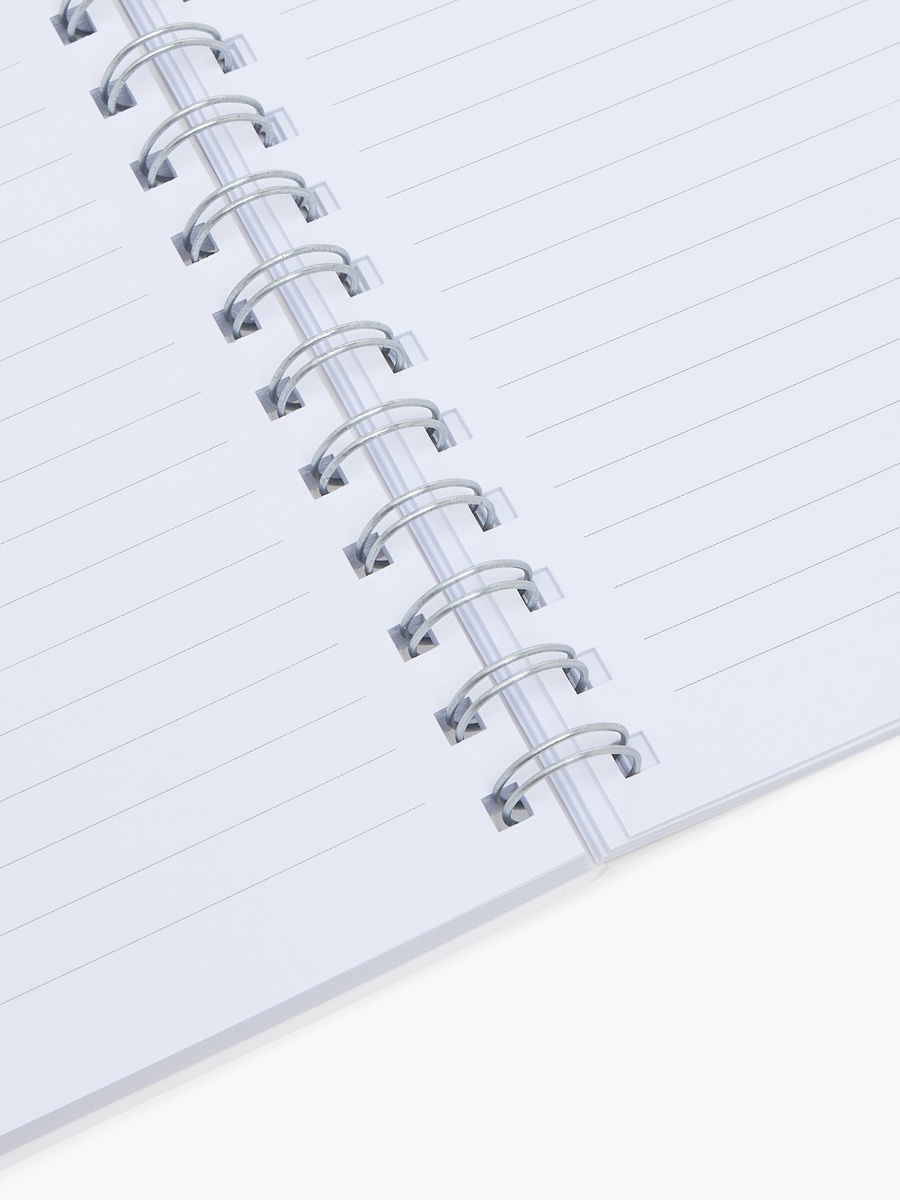 Space Print Softcover Notebook with Spiral Binding - 100 Pages