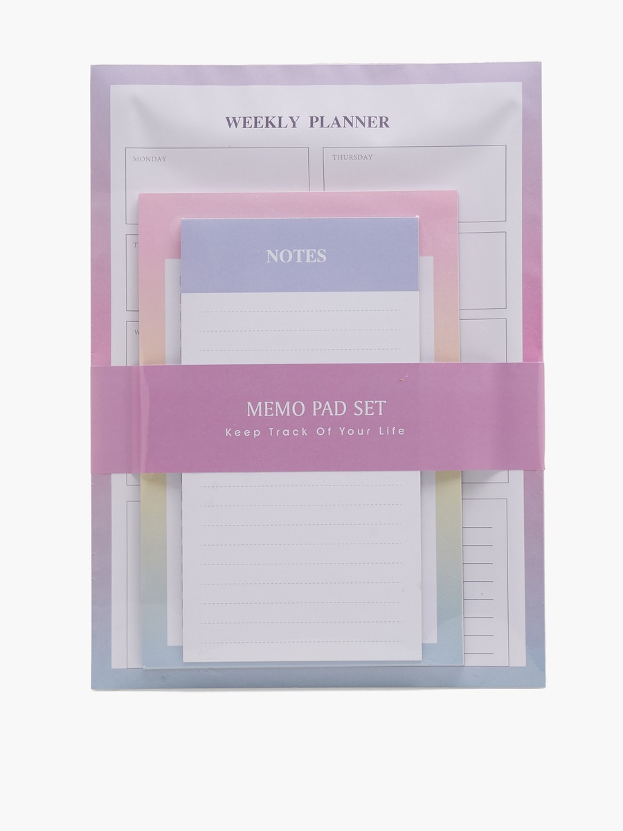 3-Piece Memo Pad Set