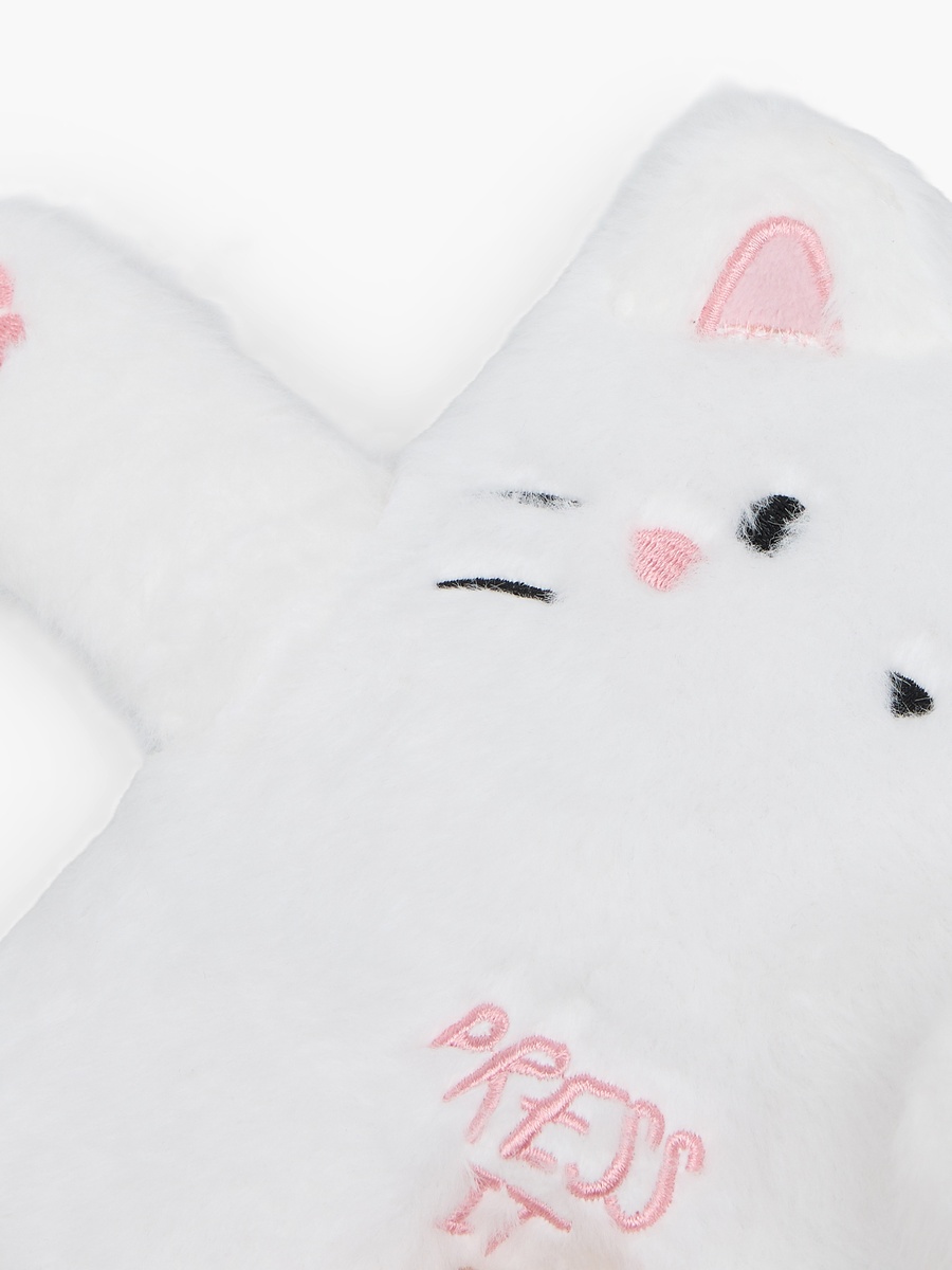 Cat Plush Cover Notebook