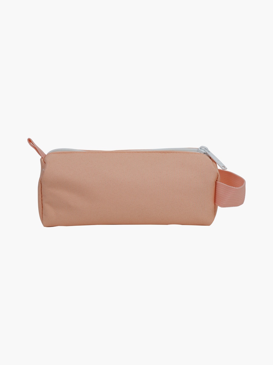 Solid Pencil Case with Zipper Closure - Polyurethane