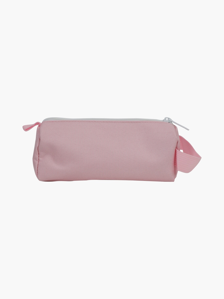 Solid Pencil Case with Zipper Closure - Polyurethane