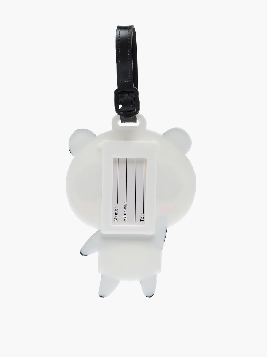 Panda Luggage Tag with Adjustable Strap