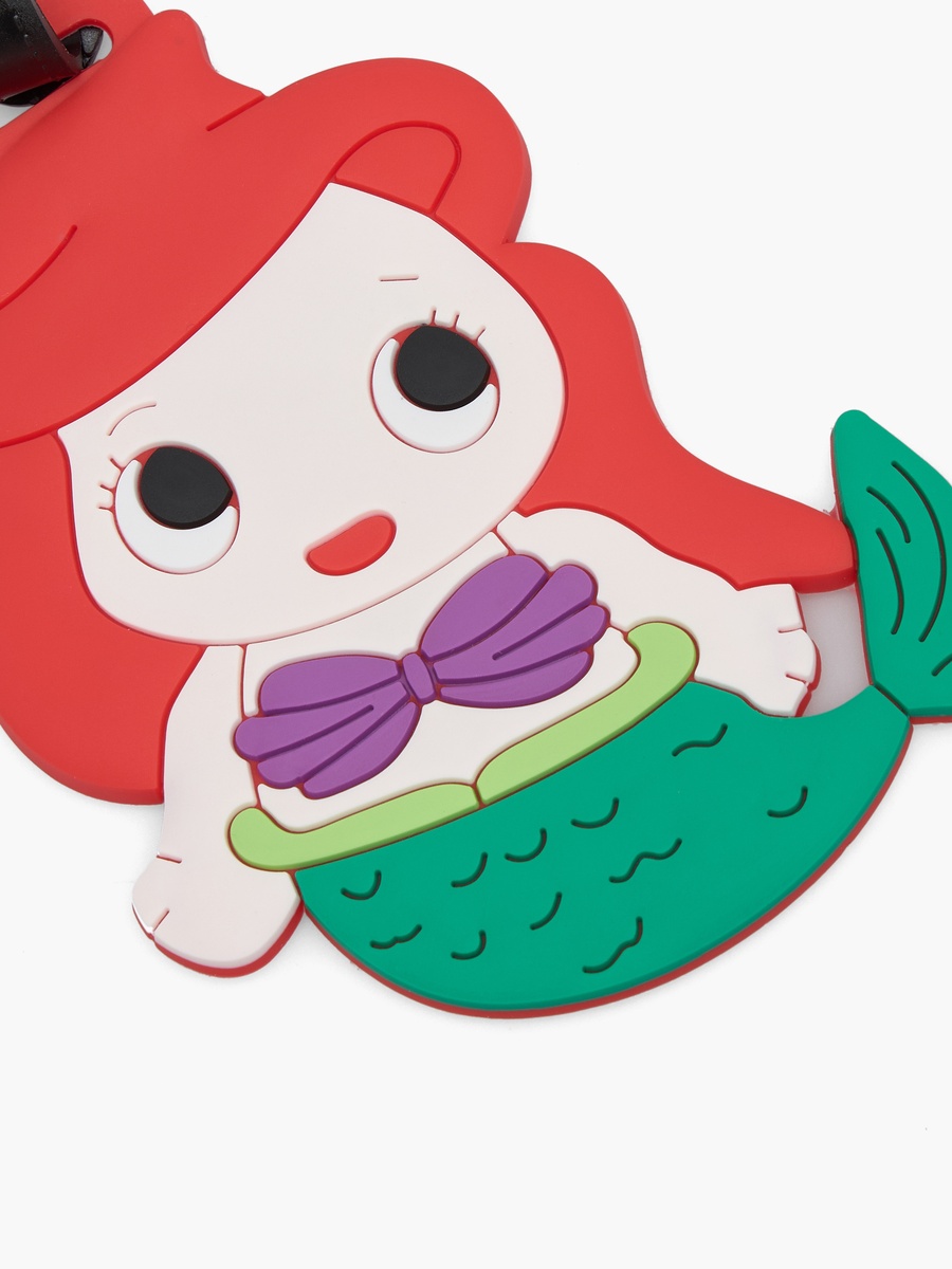 Mermaid Luggage Tag with Adjustable Strap