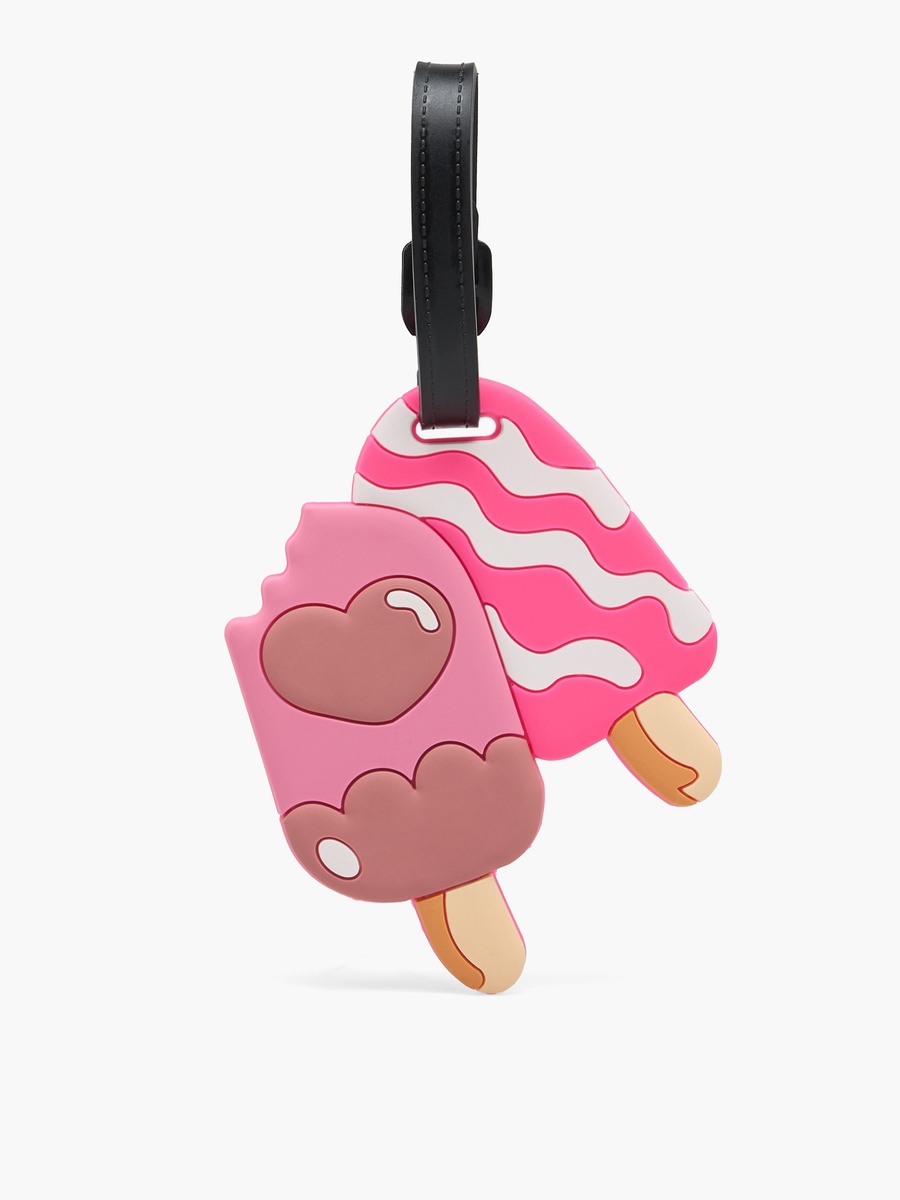 Ice Cream Luggage Tag with Adjustable Strap