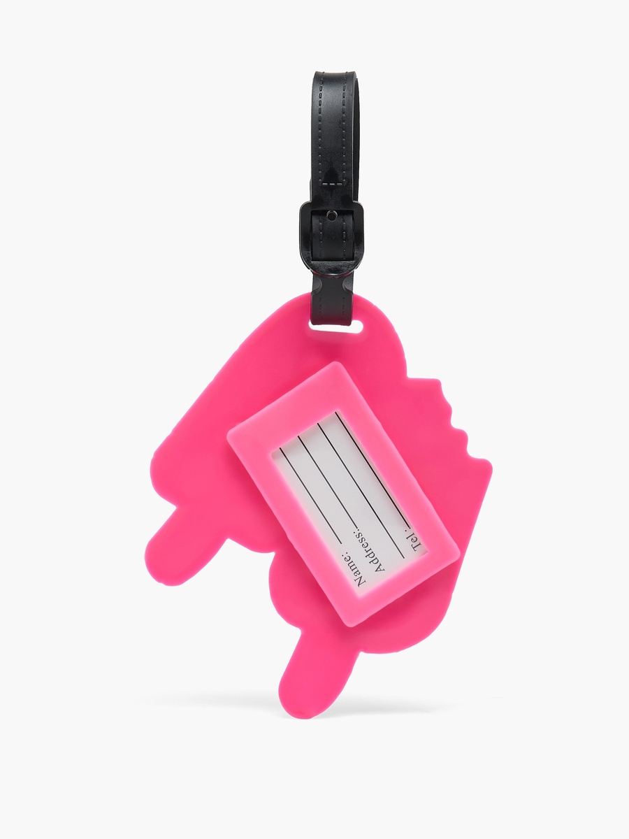 Ice Cream Luggage Tag with Adjustable Strap