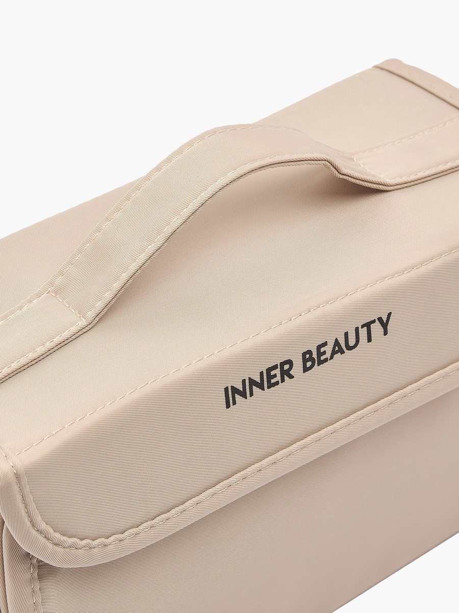 Slogan Print Hanging Toiletry Bag