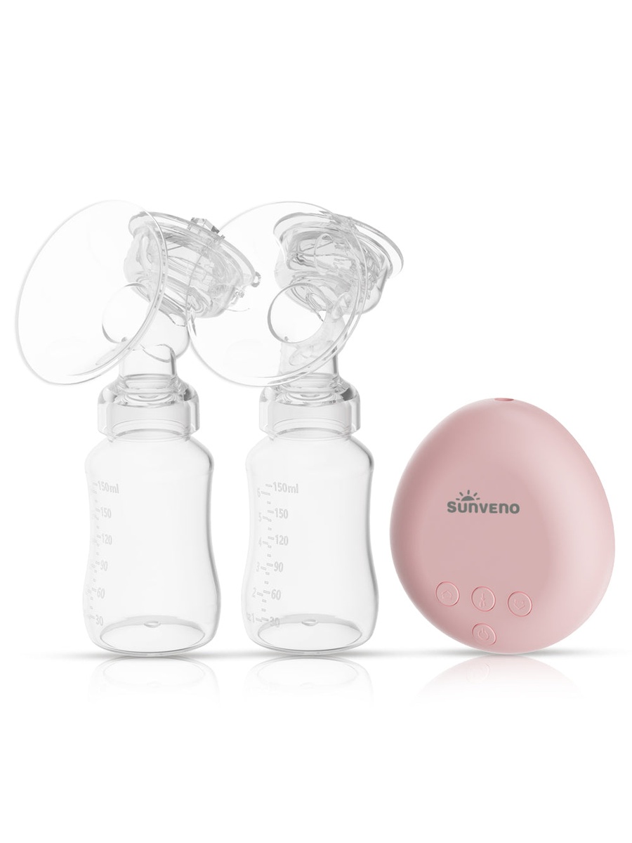 Automatic Dual Breast Pump with Controller - White