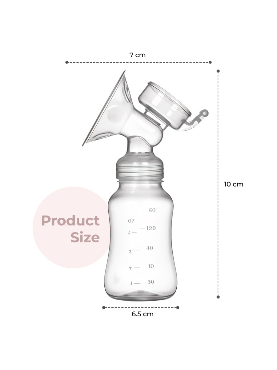 Automatic Dual Breast Pump with Controller - White
