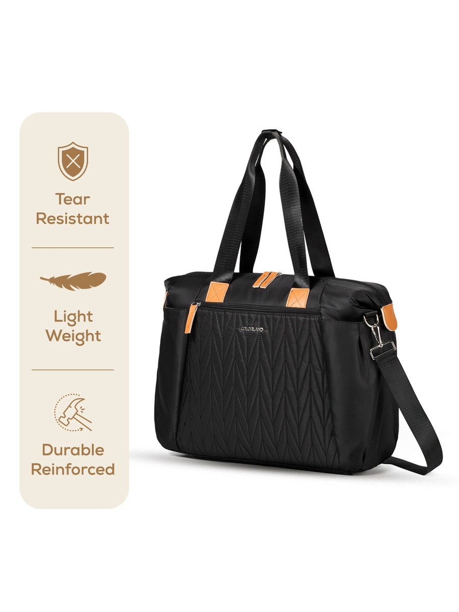 Zurich Pack and Go Baby Travel Diaper Bag - Black