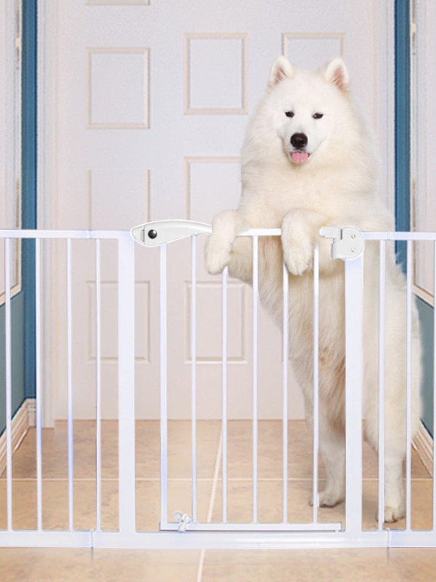 Metal Safety Gate with 45cm Extension - White