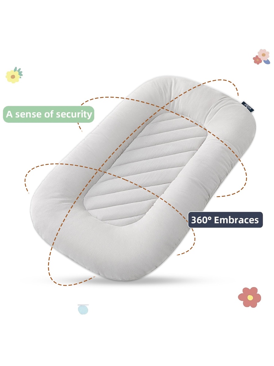 Portable Lounger Sleeping Pod - Grey
