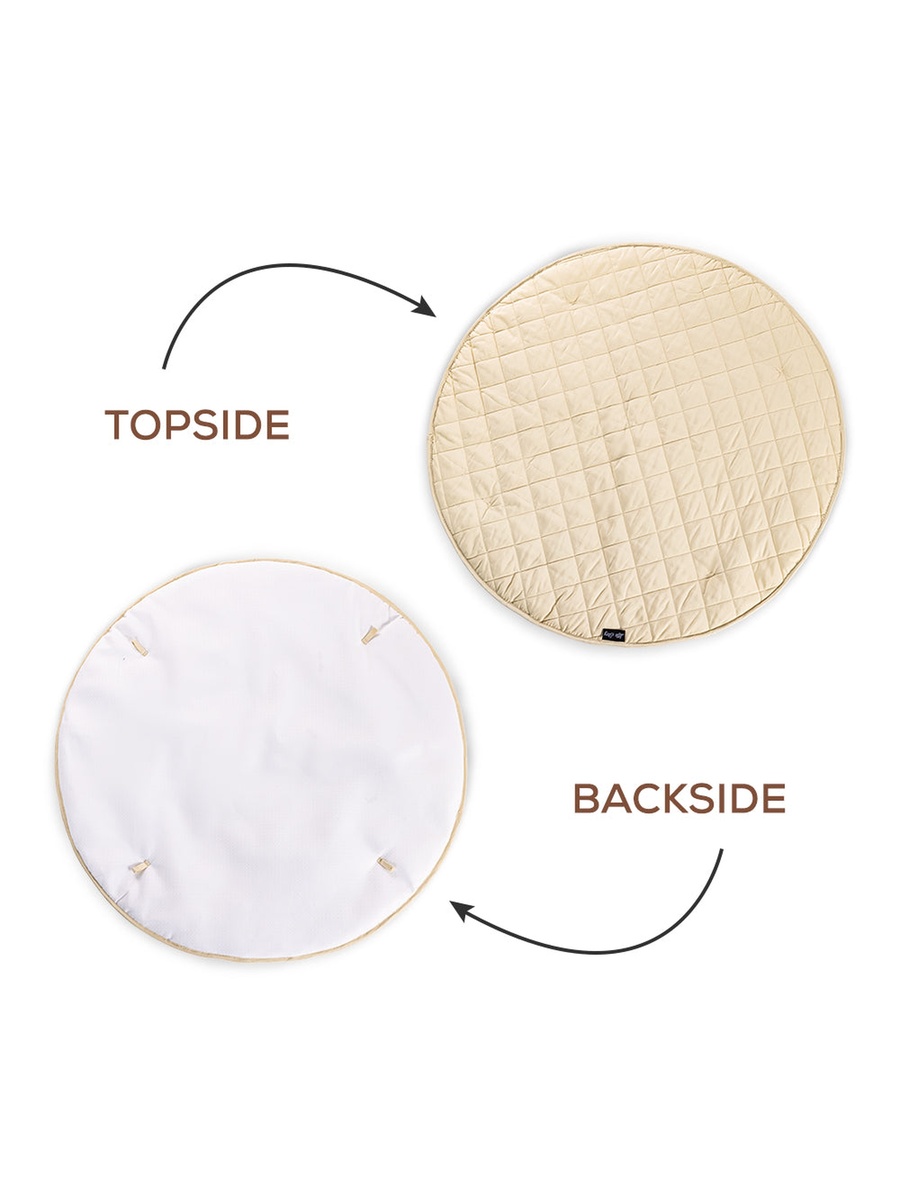 Baby Play Mat/Activity Gym - Beige
