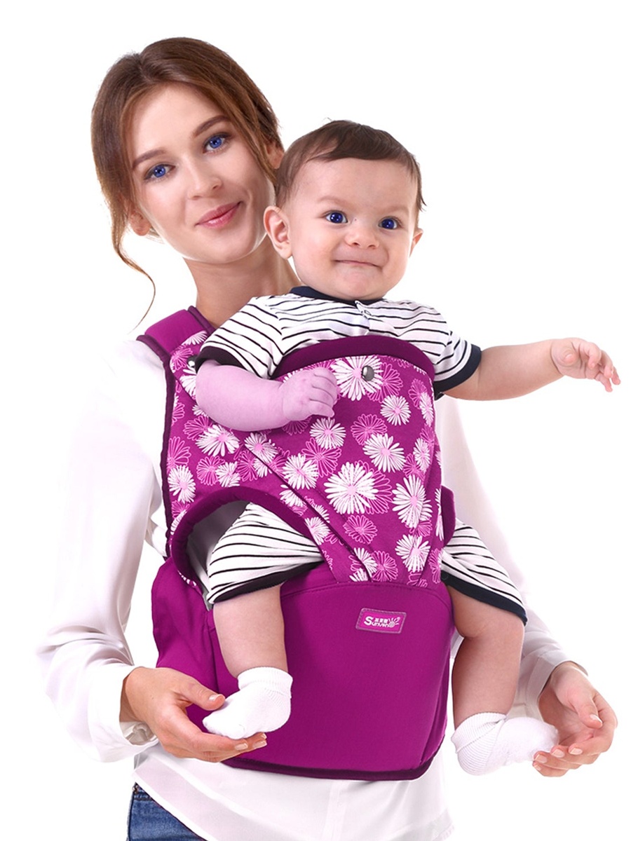 Baby Carrier Flower - Purple