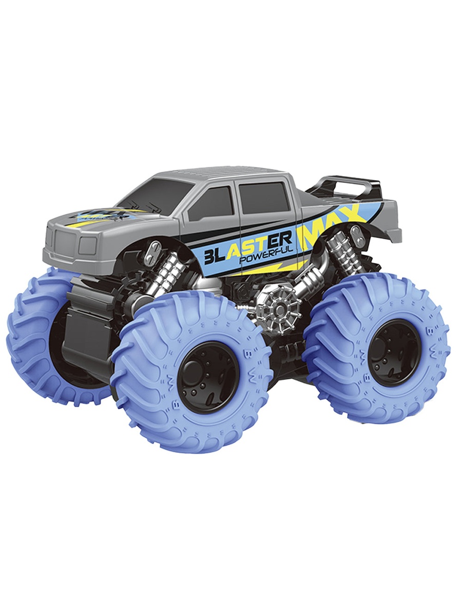 4X4 Inertia Die Cast Car - Blue