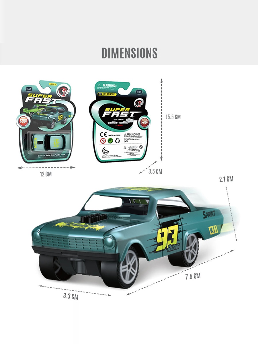 Slide Die Cast Toy Car