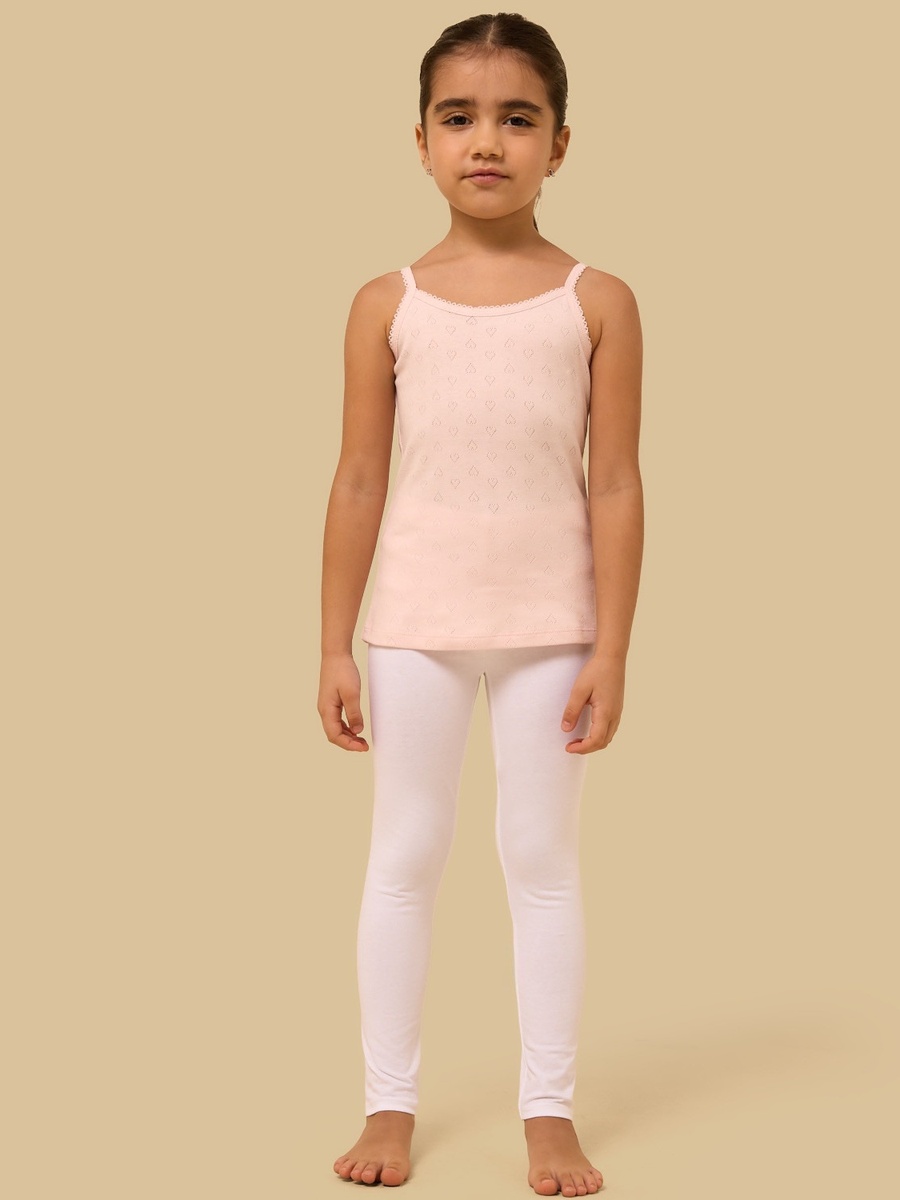 Pack of 2 - Textured Pointelle Vest