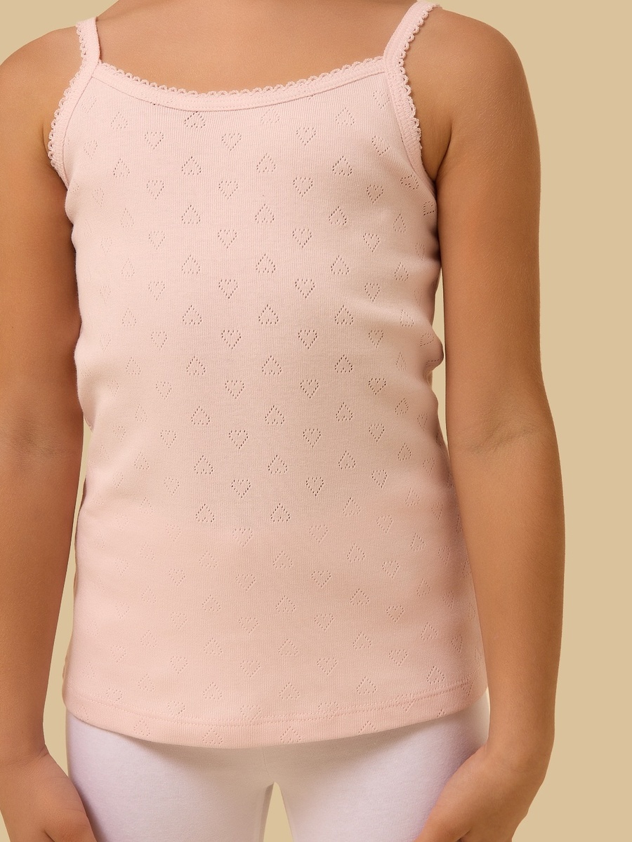 Pack of 2 - Textured Pointelle Vest