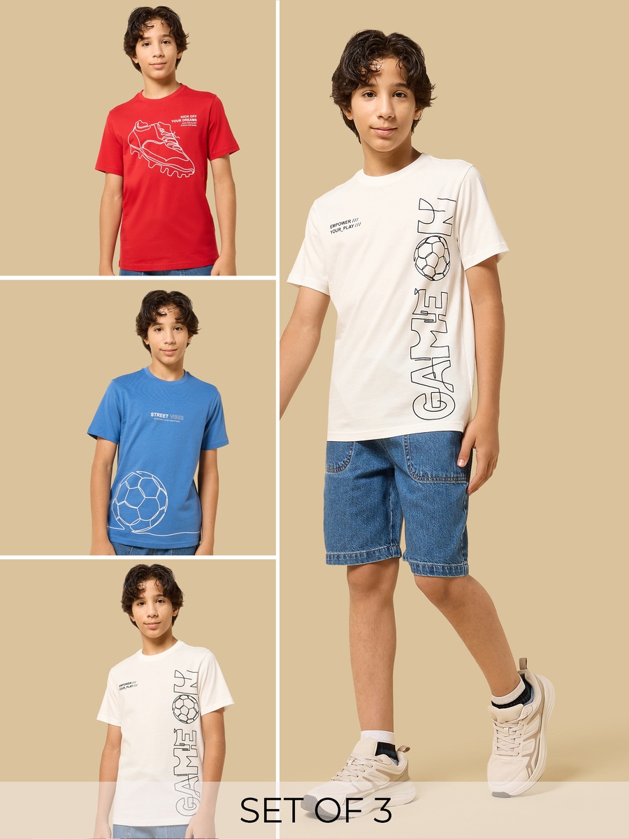 Pack of 3 - Assorted T-Shirt