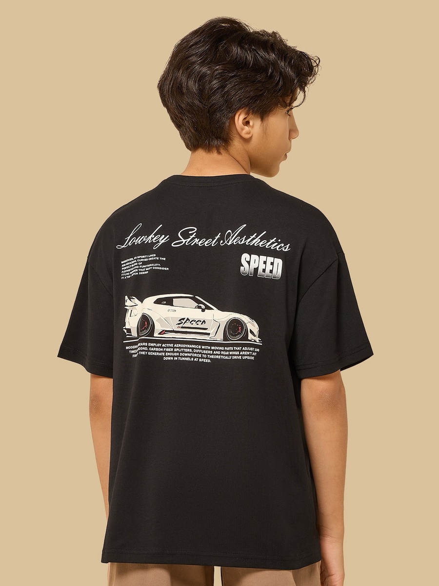 Racer Print T-Shirt