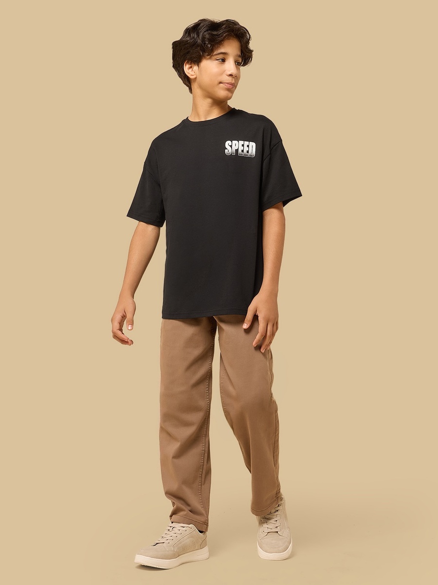 Racer Print T-Shirt