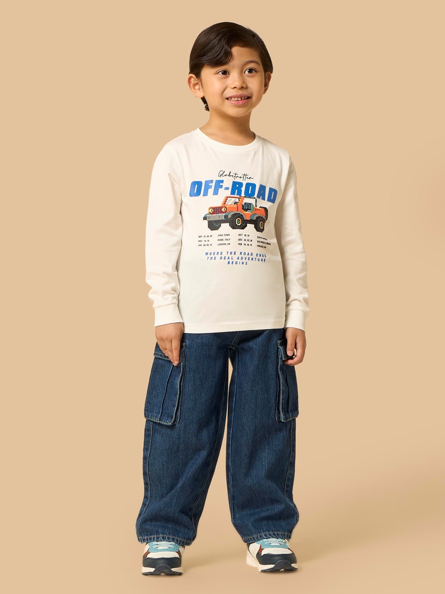 Graphic Print Cotton T-Shirt