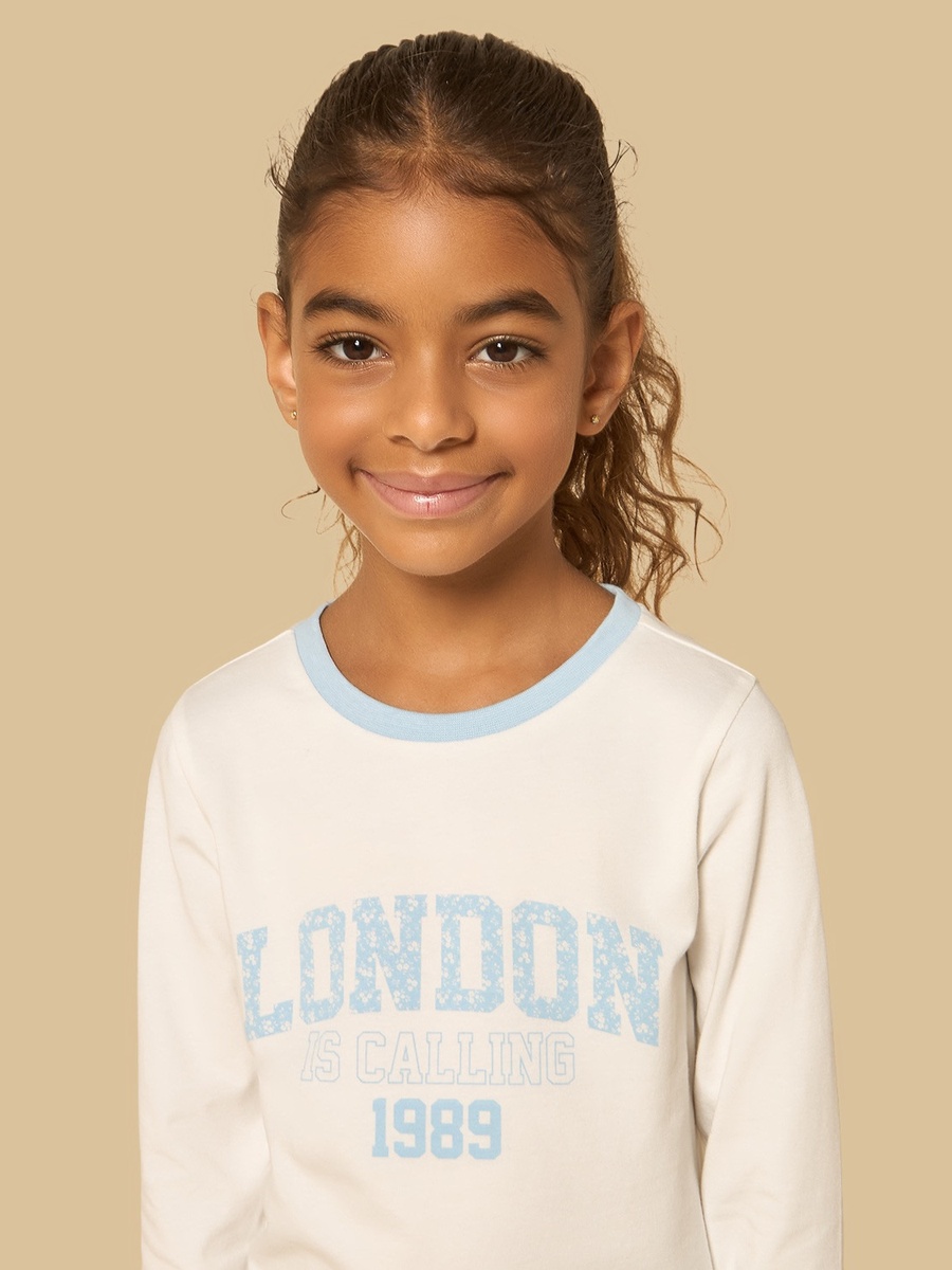 London Print Regular Fit Cotton T-Shirt