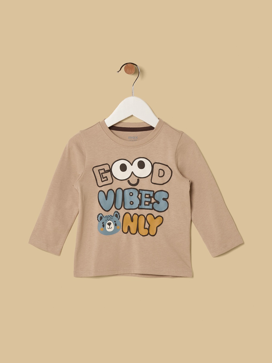 Slogan Print T-Shirt