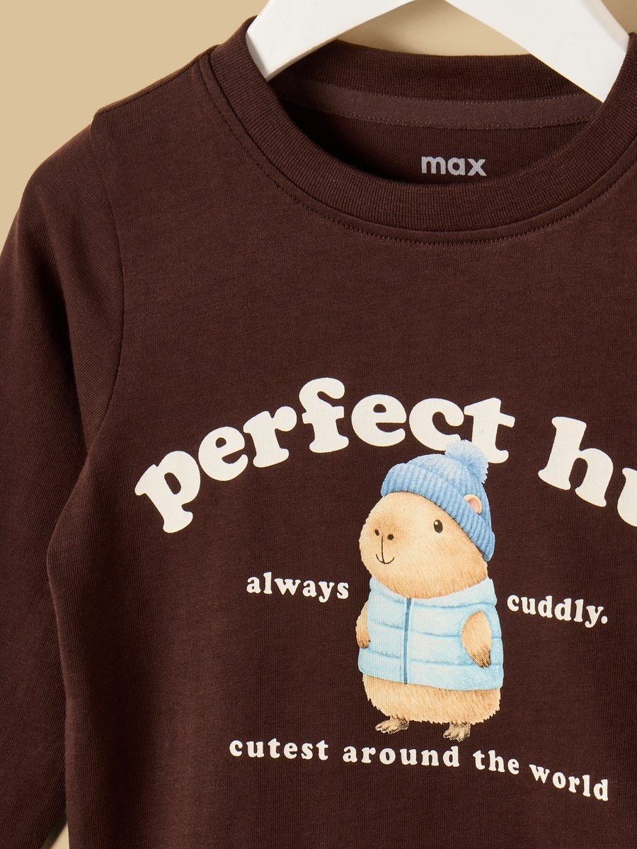 Capybara Print T-Shirt